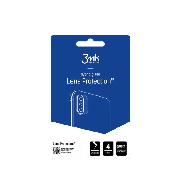 Защитное стекло 3mk Lens Protect для камеры iPad Pro 11 3rd gen Transparent (4 pack) (5903108451086)