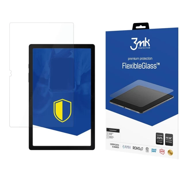 Захисне скло 3mk FlexibleGlass для Samsung Galaxy Tab A8 2021 10.5 Transparent (5903108454087)