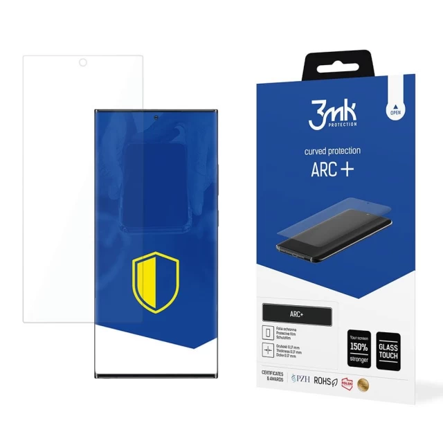 Защитная пленка 3mk ARC Plus FS для Samsung Galaxy S22 Ultra Transparent (5903108454940)