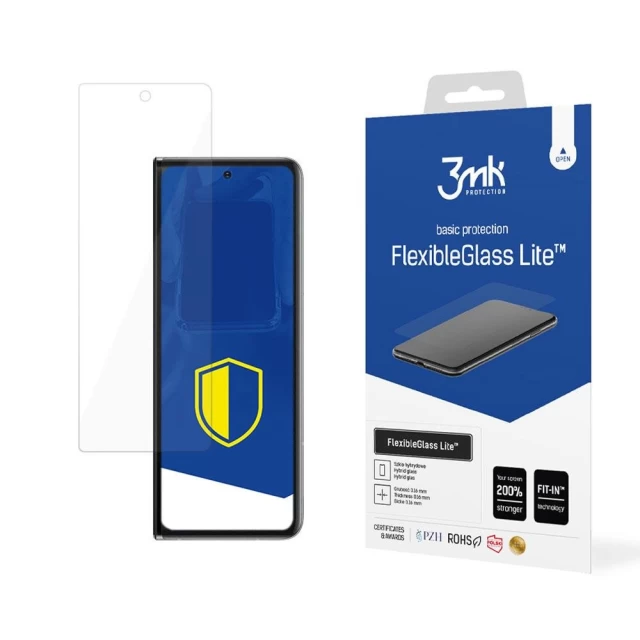 Захисне скло 3mk FlexibleGlass Lite для Samsung Galaxy Fold2 (F916) 5G Transparent (5903108457866)