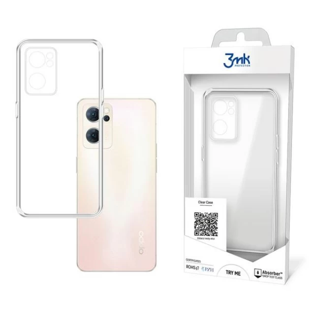 Чохол 3mk Clear Case для Oppo Reno 7 5G Transparent (3M003282-0)