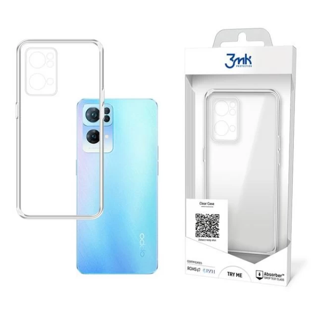 Чохол 3mk Clear Case для Oppo Reno 7 Pro 5G Transparent (3M003283-0)