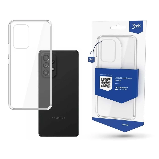 Чехол 3mk Clear Case для Samsung Galaxy A53 5G Transparent (3M003228-0)