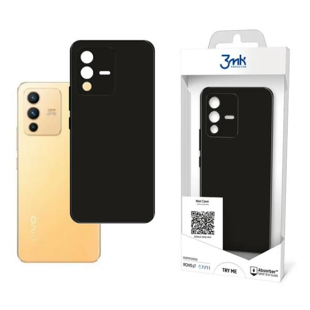 Чехол 3mk Matt Case для Vivo S12 5G Black (5903108458221)
