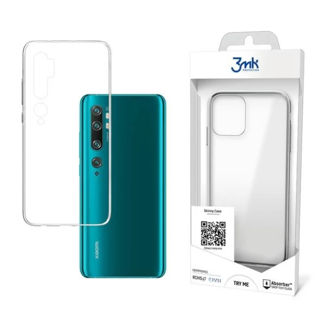Чехол 3mk All-Safe Skinny Case для Xiaomi Redmi Note 10 Pro Clear (5903108458467)