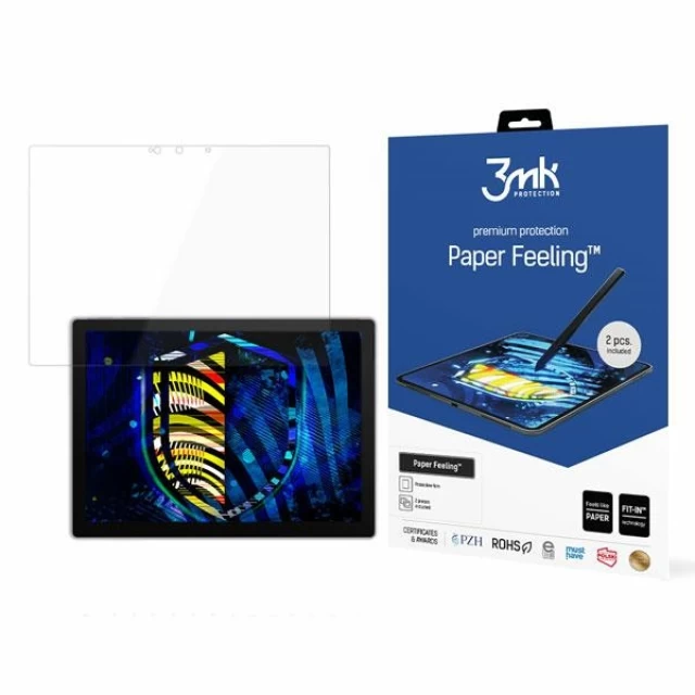 Защитная пленка 3mk Paper Feeling (2 PCS) для Microsoft Surface Pro 7 Plus 12.3