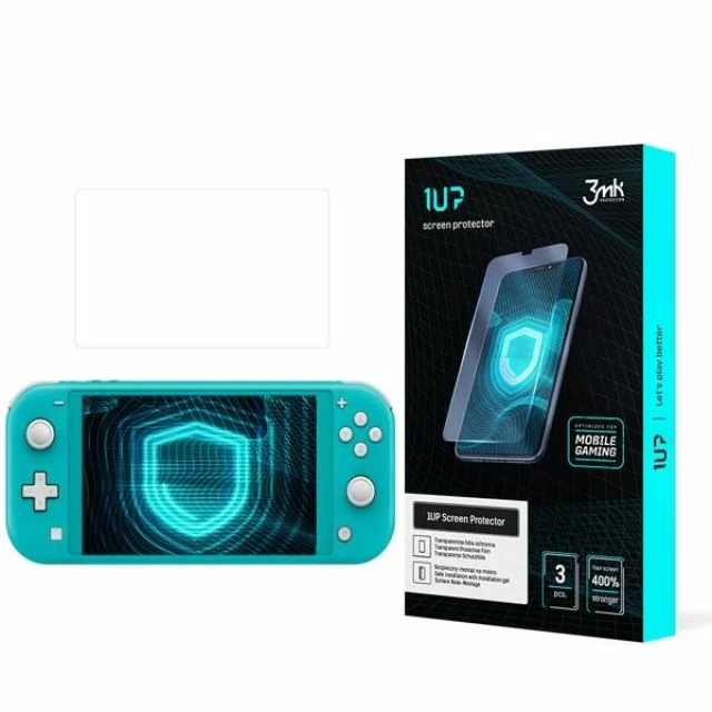Защитная пленка 3mk 1UP для Nintendo Switch Lite 2019 Transparent (3 Pack) (5903108460026)