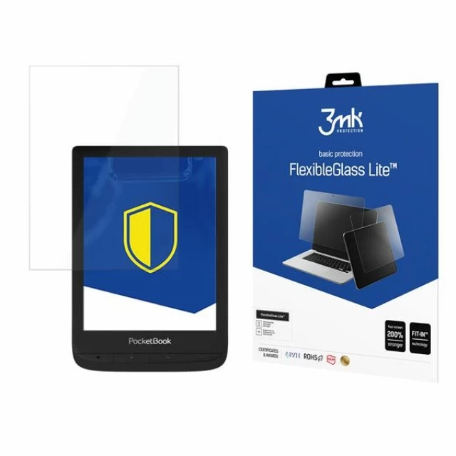 Защитное стекло 3mk FlexibleGlass Lite для PocketBook Touch Lux 5 Transparent (3M003427-0)