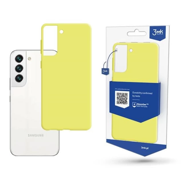 Чехол 3mk Matt Case для Samsung Galaxy S22 Lime (5903108468237)