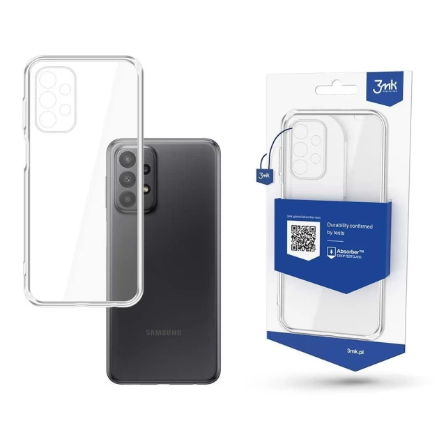 Чехол 3mk Clear Case для Samsung Galaxy A23 Transparent (3mk ClearCase(386))