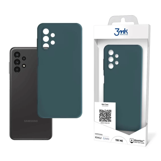 Чехол 3mk Matt Case для Samsung Galaxy A13 Green (5903108468633)