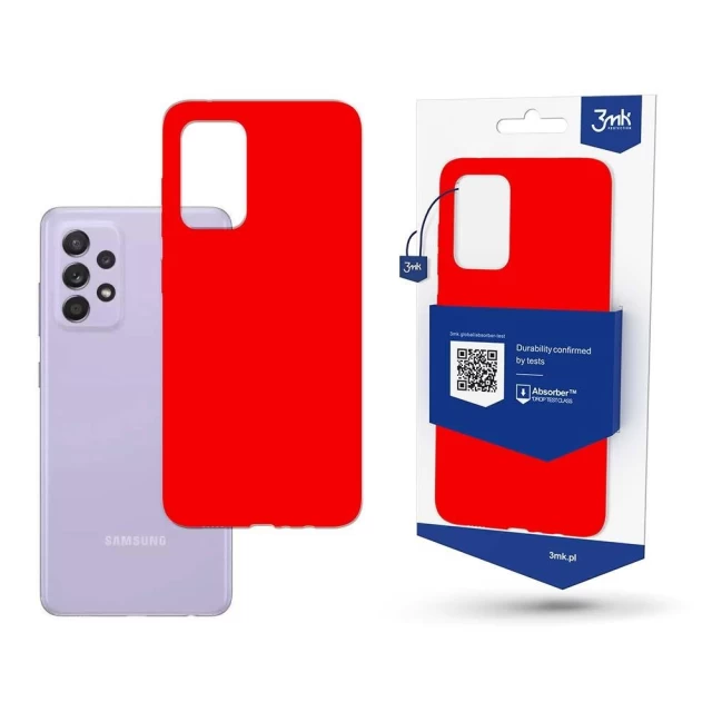 Чехол 3mk Matt Case для Samsung Galaxy A52s 5G | A52 5G | A52 4G Strawberry (5903108468817)