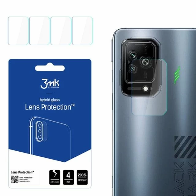 Защитное стекло для камеры 3mk Lens Protect (4 PCS) для Xiaomi Black Shark 5 (5903108470094)