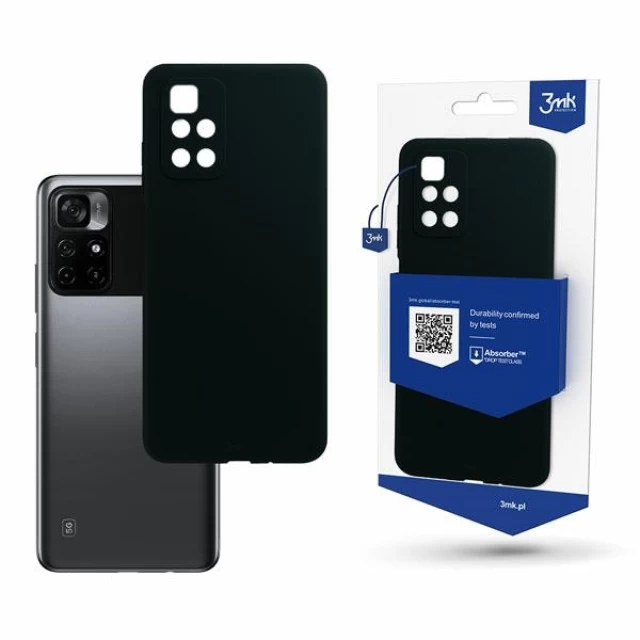 Чохол 3mk Matt Case для Xiaomi Poco M4 Pro 5G Black (5903108470292)