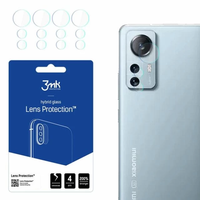 Защитное стекло для камеры 3mk Lens Protection (4 PCS) для Xiaomi 12 Lite (5903108470865)