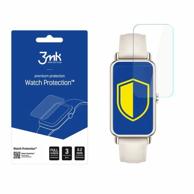 Защитная пленка 3mk ARC для Huawei Fit Mini Transparent (3 Pack) (5903108481861)