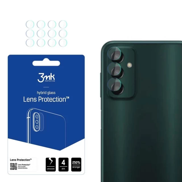 Захисне скло для камери 3mk Lens Protection (4 PCS) для Samsung Galaxy M13 (5903108482677)