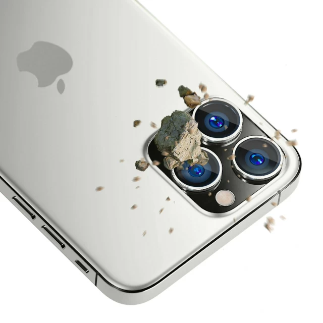 Защитное стекло 3mk для камеры iPhone 13 Pro | 13 Pro Max Lens Protection Pro Graphite Gray (5903108484022)