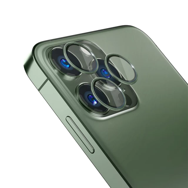 Захисне скло 3mk для камери iPhone 13 Pro | 13 Pro Max Lens Protection Pro Alphine Green (5903108484046)