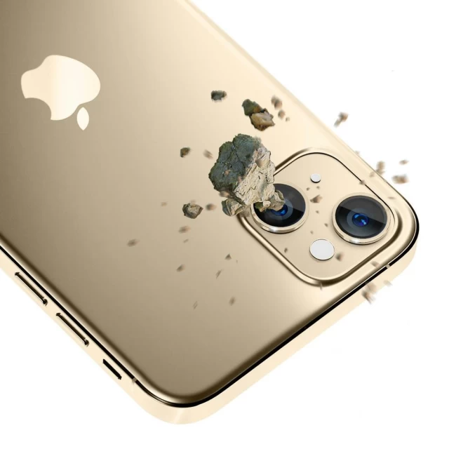 Защитное стекло 3mk для камеры iPhone 14 Plus Lens Protection Pro Gold (5903108484114)