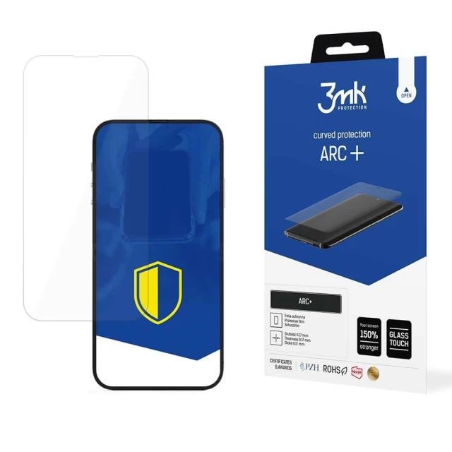 Защитная пленка 3mk ARC Plus для iPhone 14 | 14 Pro Transparent (3mk ARC+(1024))