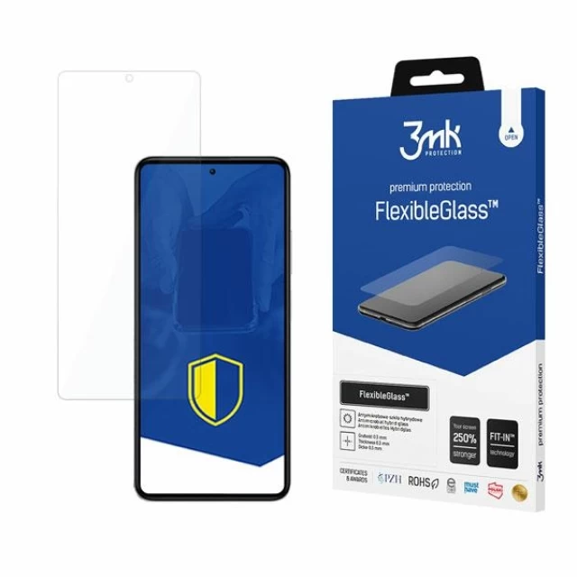 Защитное стекло 3mk FlexibleGlass для Xiaomi Poco X4 GT Transparent (5903108486842)