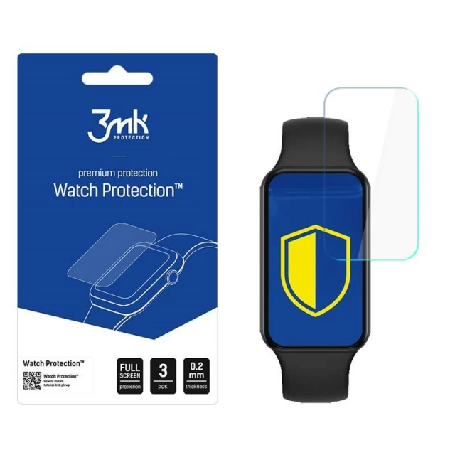 Захисна плівка 3mk ARC Plus для Xiaomi Amazfit Band 7 Transparent (3 Pack) (5903108489959)