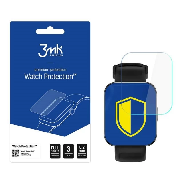 Защитная пленка 3mk ARC для Realme Watch 3 Transparent (3 Pack) (5903108489966)