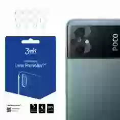 Захисне скло для камери 3mk Lens Protect для Xiaomi Poco M5 Transparent (4 Pack) (5903108491150)