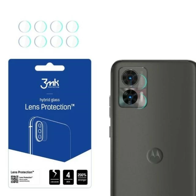 Захисне скло для камери 3mk Lens Protect (4 PCS) для Motorola Edge 30 Neo (5903108491822)