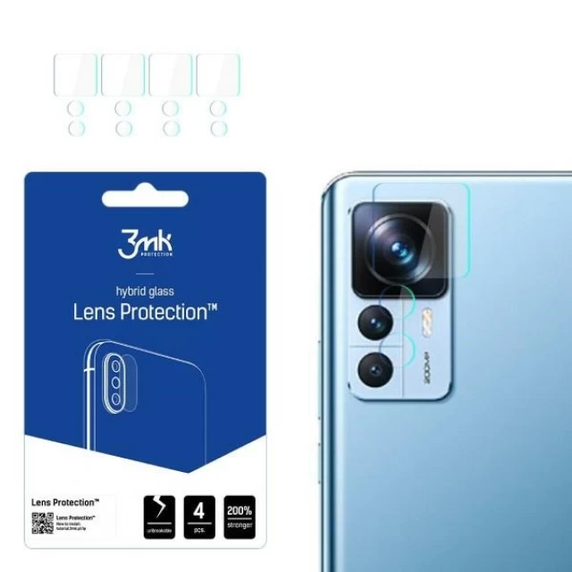 Защитное стекло для камеры 3mk Lens Protect (4 PCS) для Xiaomi 12T | 12T Pro (5903108493222)