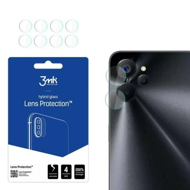 Захисне скло для камери 3mk Lens Protect (4 PCS) для Realme 10 (5903108495974)