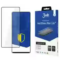 Защитное стекло 3mk HardGlass Max Lite для Honor 70 Black (5903108496520)