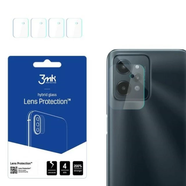 Захисне скло для камери 3mk Lens Protect (4 PCS) для Realme C31 (5903108497107)