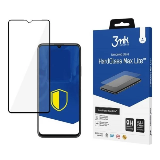 Защитное стекло 3mk HardGlass Max Lite для Samsung Galaxy A24 4G (A245) (5903108498906)