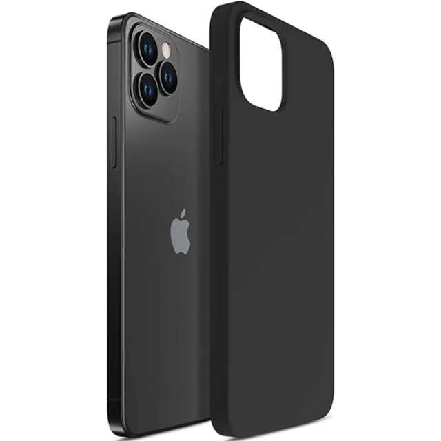 Чехол 3mk Silicone Case для iPhone 12 Pro Max Black (5903108499026)