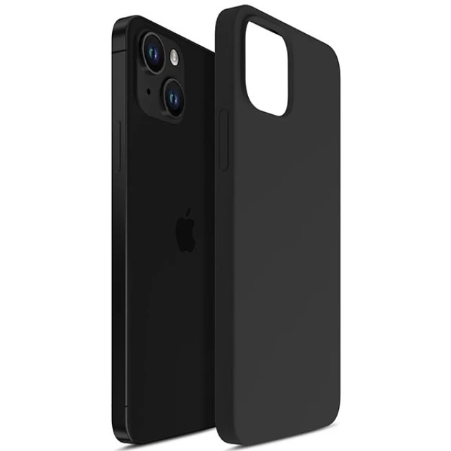 Чехол 3mk Silicone Case для iPhone 14 Black (5903108499071)