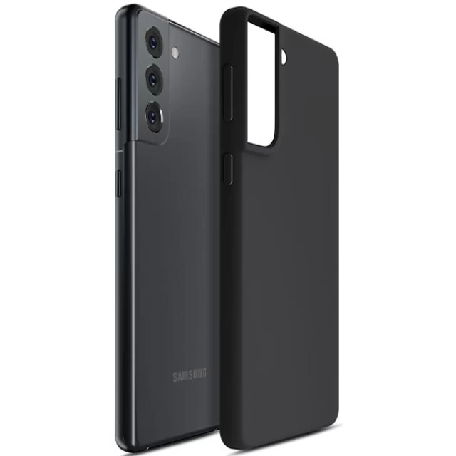 Чехол 3mk Silicone Case для Samsung Galaxy S22 5G (S901) Black (5903108499194)
