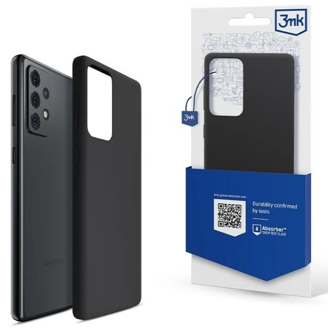 Чехол 3mk Silicone Case для Samsung Galaxy A52 4G/5G | A52s 5G Black (5903108499231)