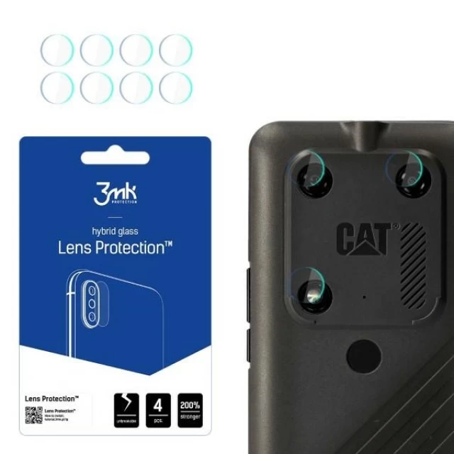 Защитное стекло для камеры 3mk Lens Protect (4 PCS) для Cat S53 (5903108499439)