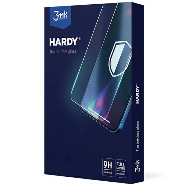 Захисне скло 3mk Hardy для Samsung Galaxy S23 (S911) Black (5903108514385)