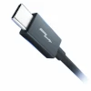 Кабель 3mk Hyper ThunderBolt USB-C to USB-C 240W 5A 1m Black (5903108515139)