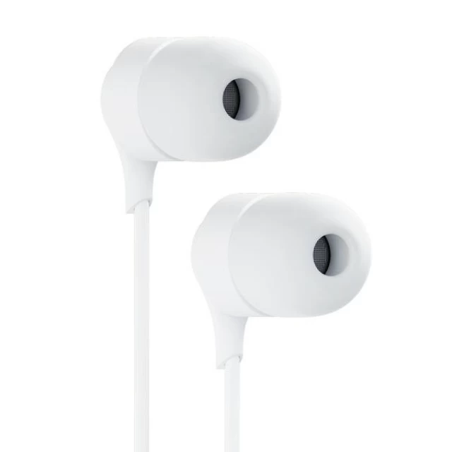 Навушники 3mk Wired Earphones USB-C White (5903108518062)