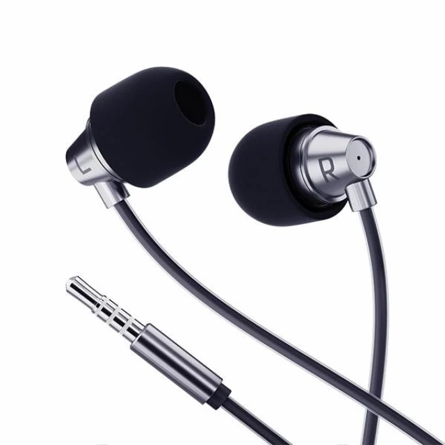 Навушники 3mk Wired Earphones Jack 3.5 mm Black (5903108518079)