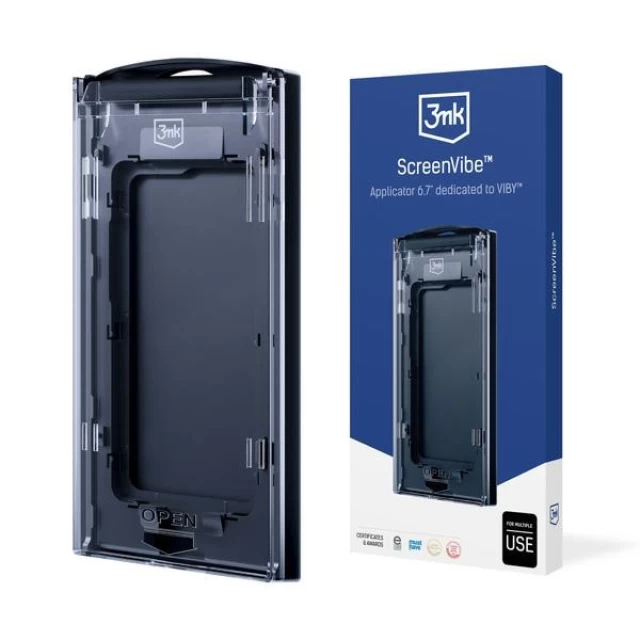 Защитное стекло 3mk ScreenVibe (5 PCS) для iPhone 12 Pro Max Clear (5903108520898)