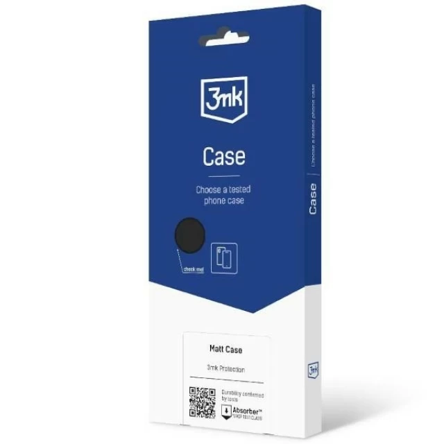 Чохол 3mk Matt Case для Xiaomi Poco M5 Black (5903108521314)