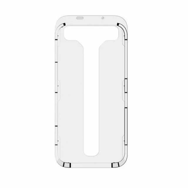 Чехол и защитное стекло 3mk Comfort Set 4in1 для iPhone 14 Pro Clear Black (5903108523318)