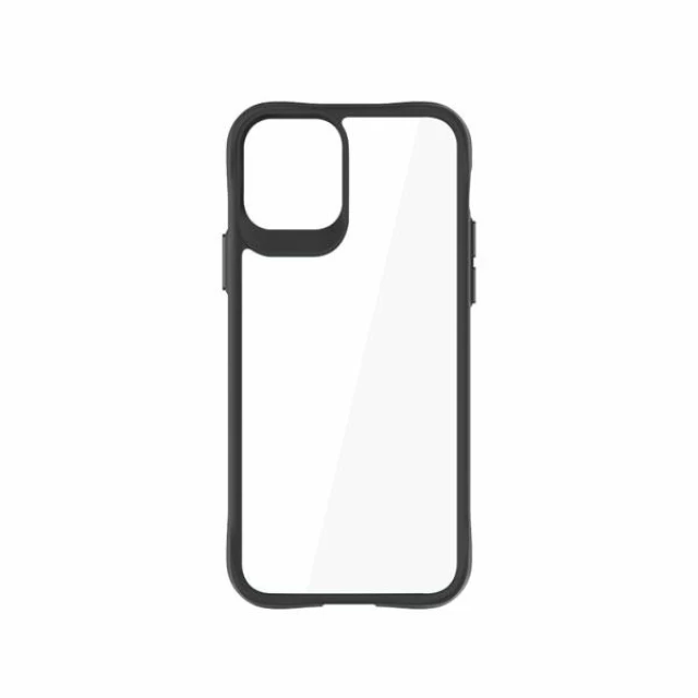 Чохол та захисне скло 3mk Comfort Set 4in1 для iPhone 12 Pro Max Clear Black (5903108523387)