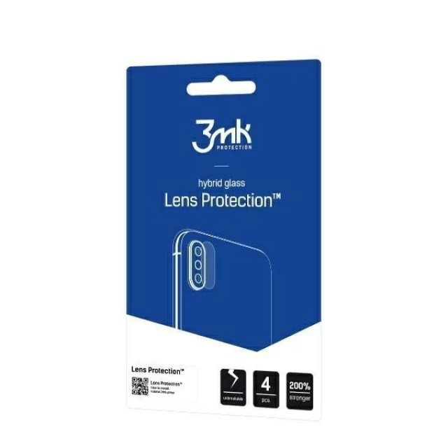 Защитное стекло для камеры 3mk Lens Protect (4 PCS) для Samsung Galaxy M54 (M546) Clear (5903108524230)