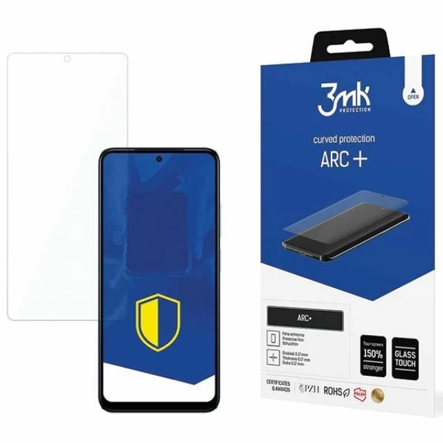 Защитная пленка 3mk ARC Plus для Xiaomi Redmi Note 12s Clear (5903108525824)